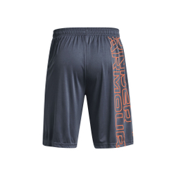 Мужские теннисные шорты Under Armour Tech WM Graphic Shorts Men - Dark Grey, Orange