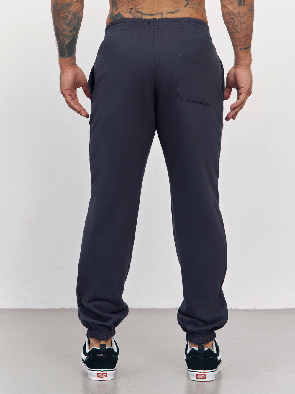 Брюки мужские с начесом "jogger fleece" (графит)