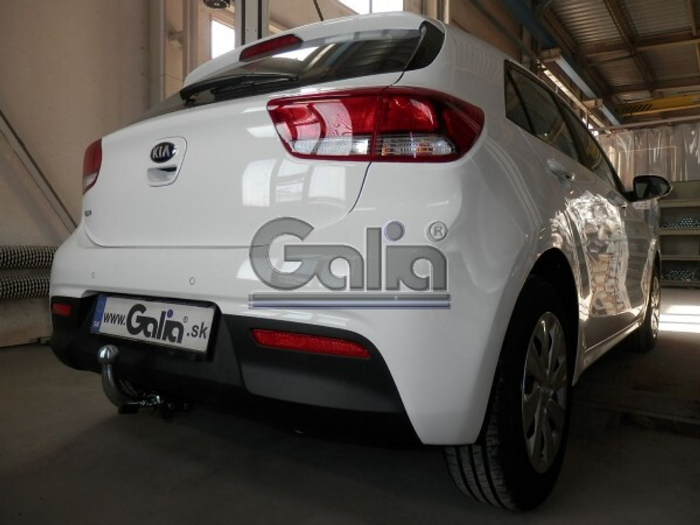 Фаркоп оцинкованный Galia K039C для Kia Rio IV хетчбек 2017-(паспорт и сертификат в комплекте)(без электрики)