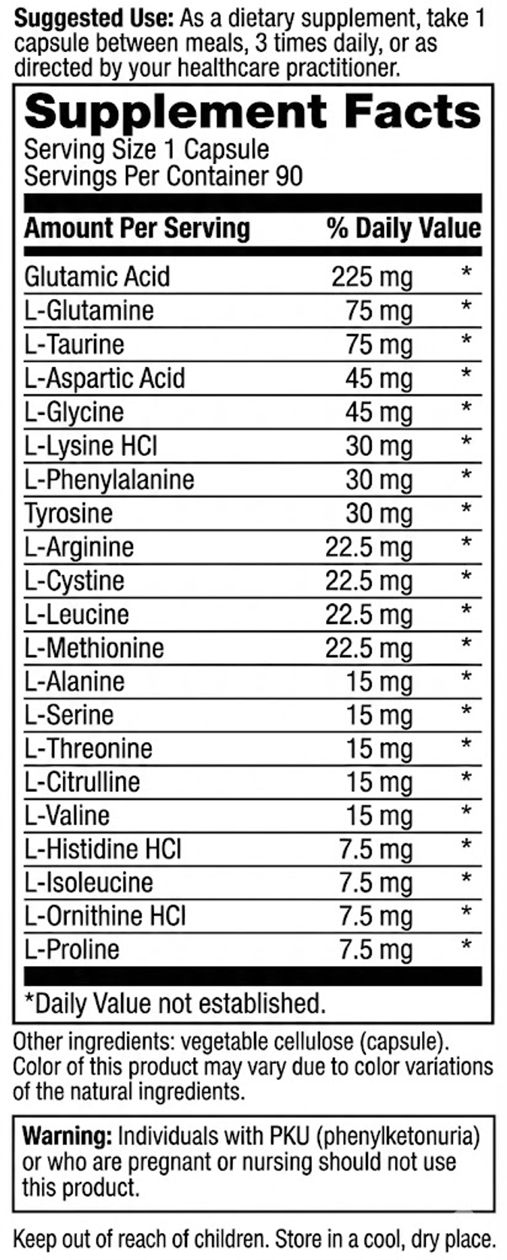 Multi Amino 90 капсул Biogeek