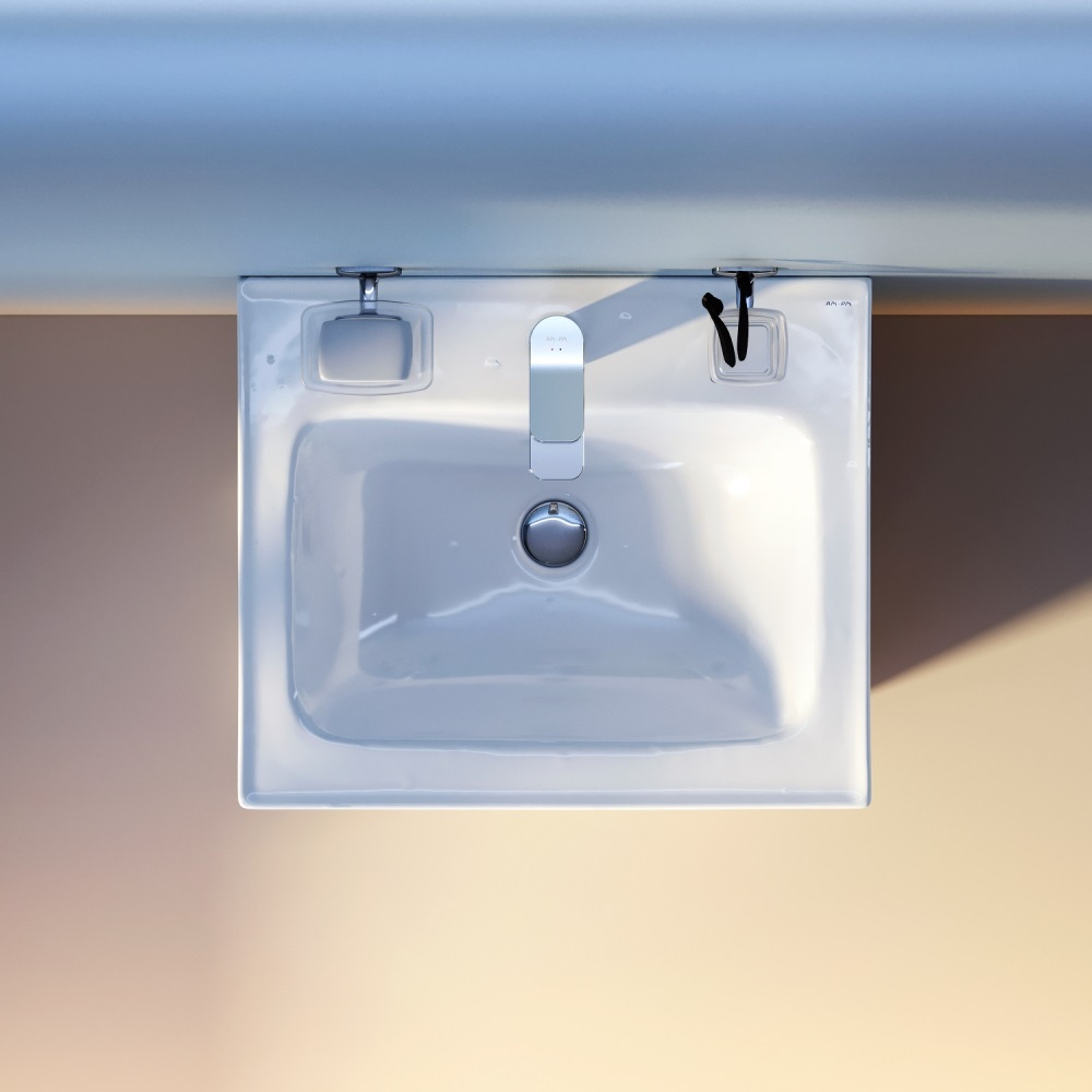 Раковина мебельная, керамическая, 55 см AM.PM X-Joy M85AWCC0552WG64