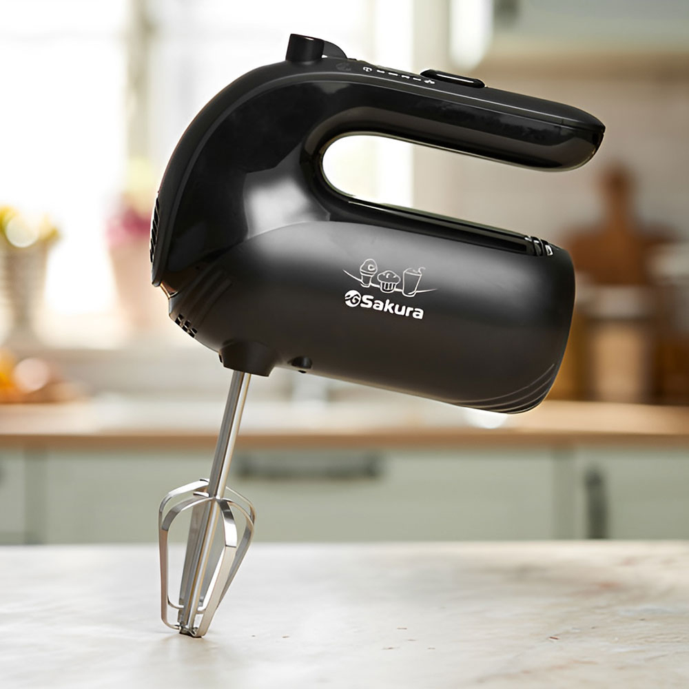 Миксер 200Вт 5 скоростей, SA-6317BK