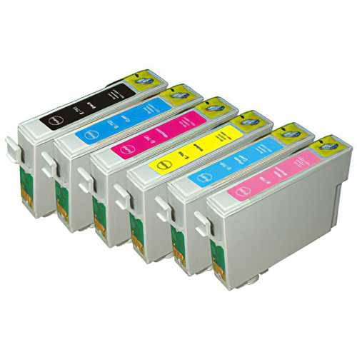 Комплект картриджей для Epson P50/PX660/700W/800FW/R265/RX560/RX685 (Hi-Black)  6 шт