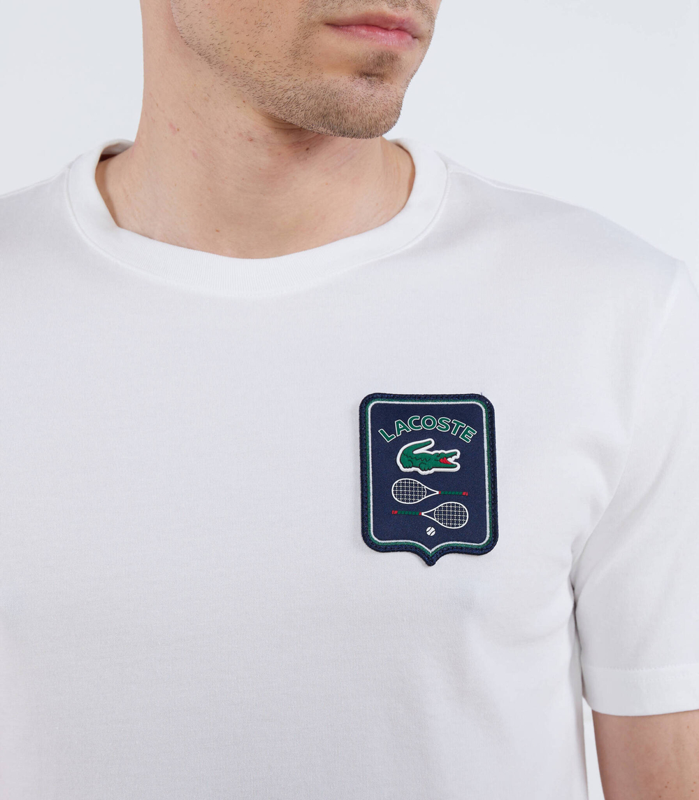 Футболка Lacoste - белый(TH6068)