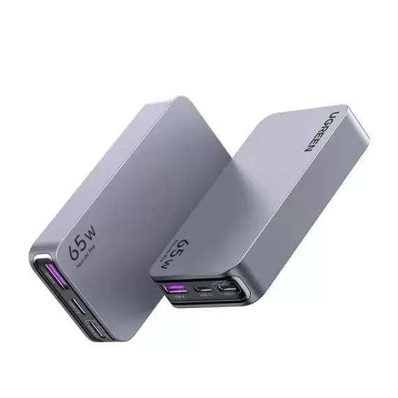 Ugreen X753 (25356) Nexode Pro 65W Ultra Slim USB-A + 2USB-C Grey