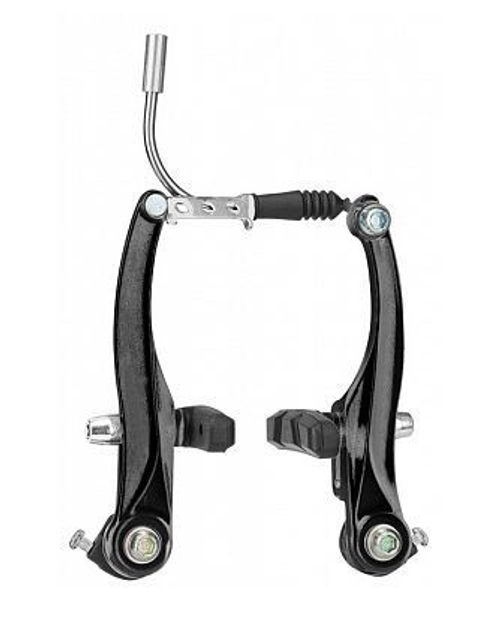 Тормоз ободной TX-117 Promax V-образн. передний, алюм. черный, арт.510159 (10216170/080222/3036878, Китай)