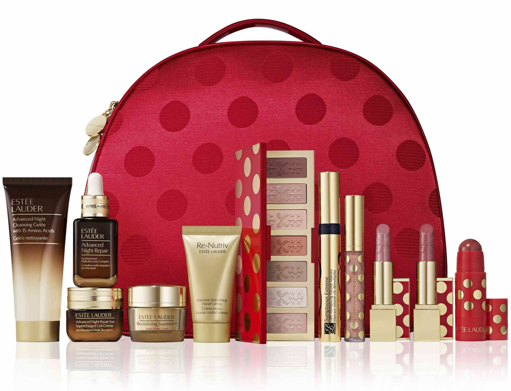 Estee Lauder 12-Piece Holiday Blockbuster Favorites Beauty Gift Set