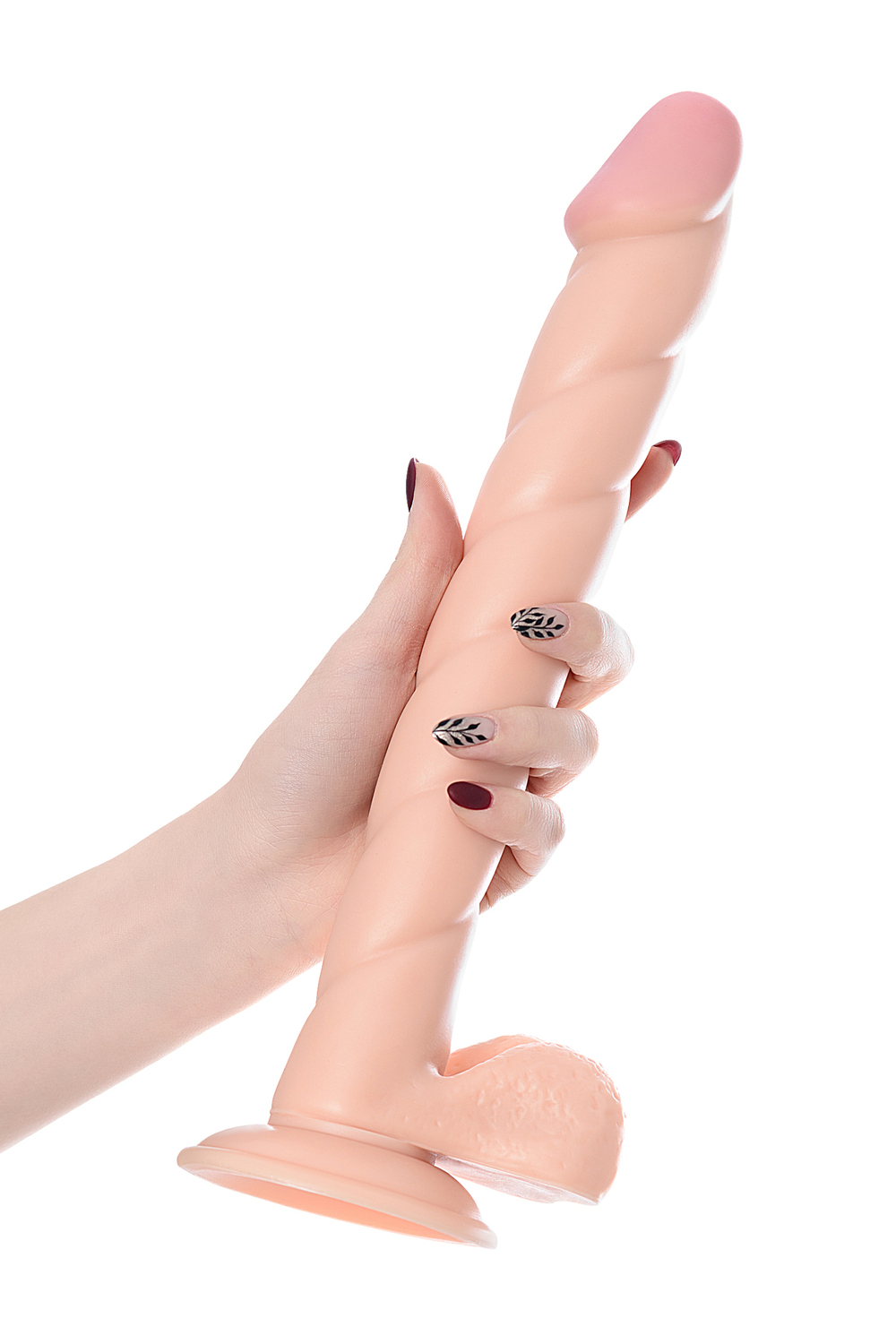 Реалистичный фаллоимитатор TOYFA RealStick Nude, PVC, телесный, 31,5 см