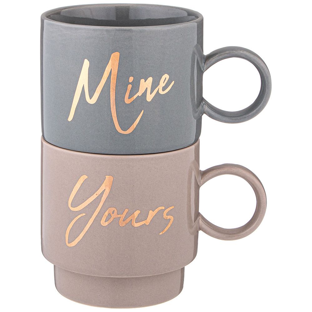 НАБОР КРУЖЕК ИЗ 2 ШТ. "MRS&MR" 400 МЛ