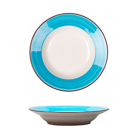 Тарелка глубокая d=20 см, 200 мл, серия "Blue Rim-Kids" P.L.