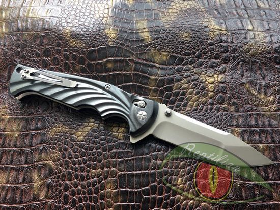 Складной нож Steelclaw Вихрь BAN01 c клинком из стали D2, рукоять алюминий