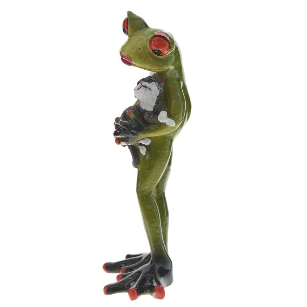 GAEM Фигурка декоративная "Лягушка", L6,5 W5 H15 см