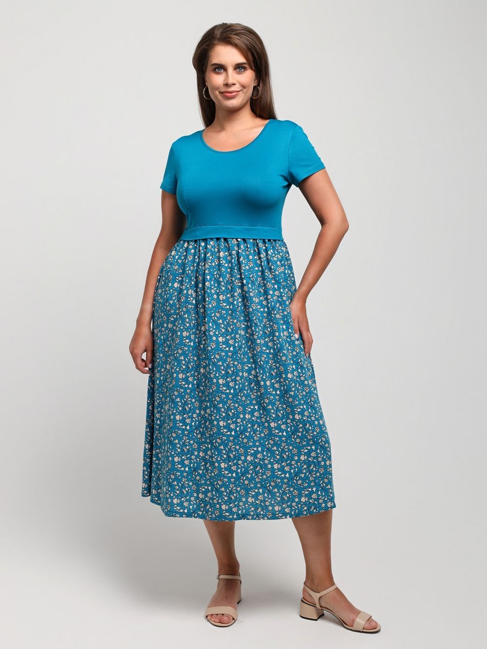 Платье Кассандра-2 Виотекс БИРЮЗОВЫЙ