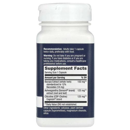 Nature's Way, здоровье мозга, ясное мышление, 40 капсул