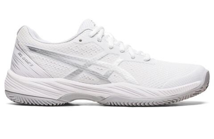 Женские Кроссовки теннисные Asics Gel-Game 9 - white/gris blue