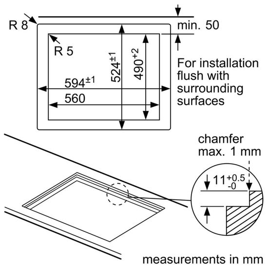 Газовая варочная панель Bosch PPP614B91R