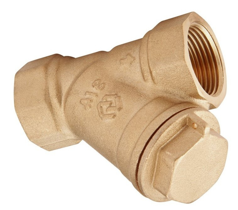 Фильтр грубой отчистки сетчатый 1/2" Вн.-Вн. Косой MVI