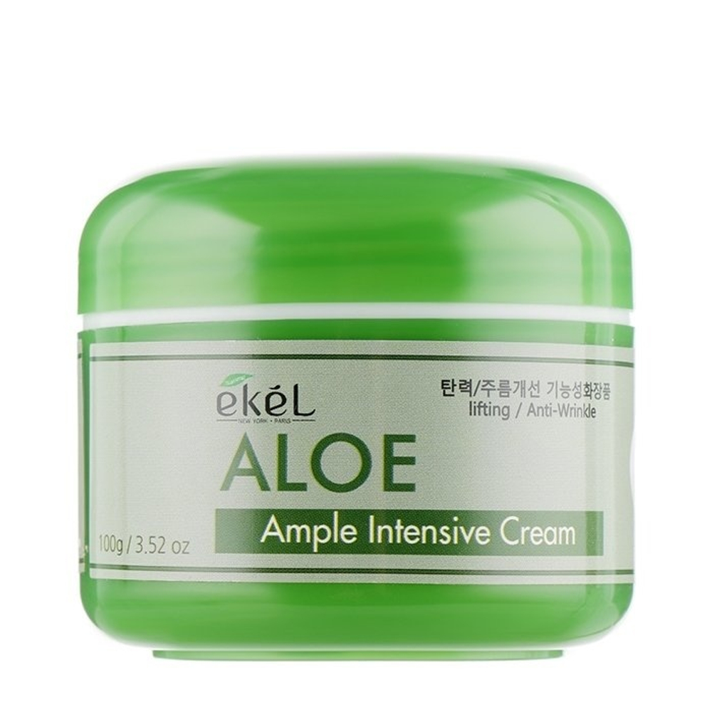 Крем для лица Ekel Aloe Ample Intensive Cream ампульный с алоэ вера 110 г