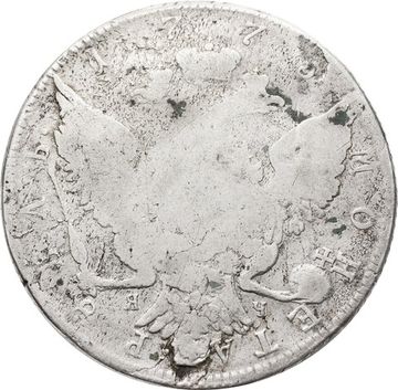 1 рубль 1773 СПБ-ТИ-ЯЧ Екатерина II