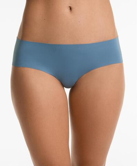 OYSHO Набор из 5 бесшовных трусов-хипстеров, бледно-голубой