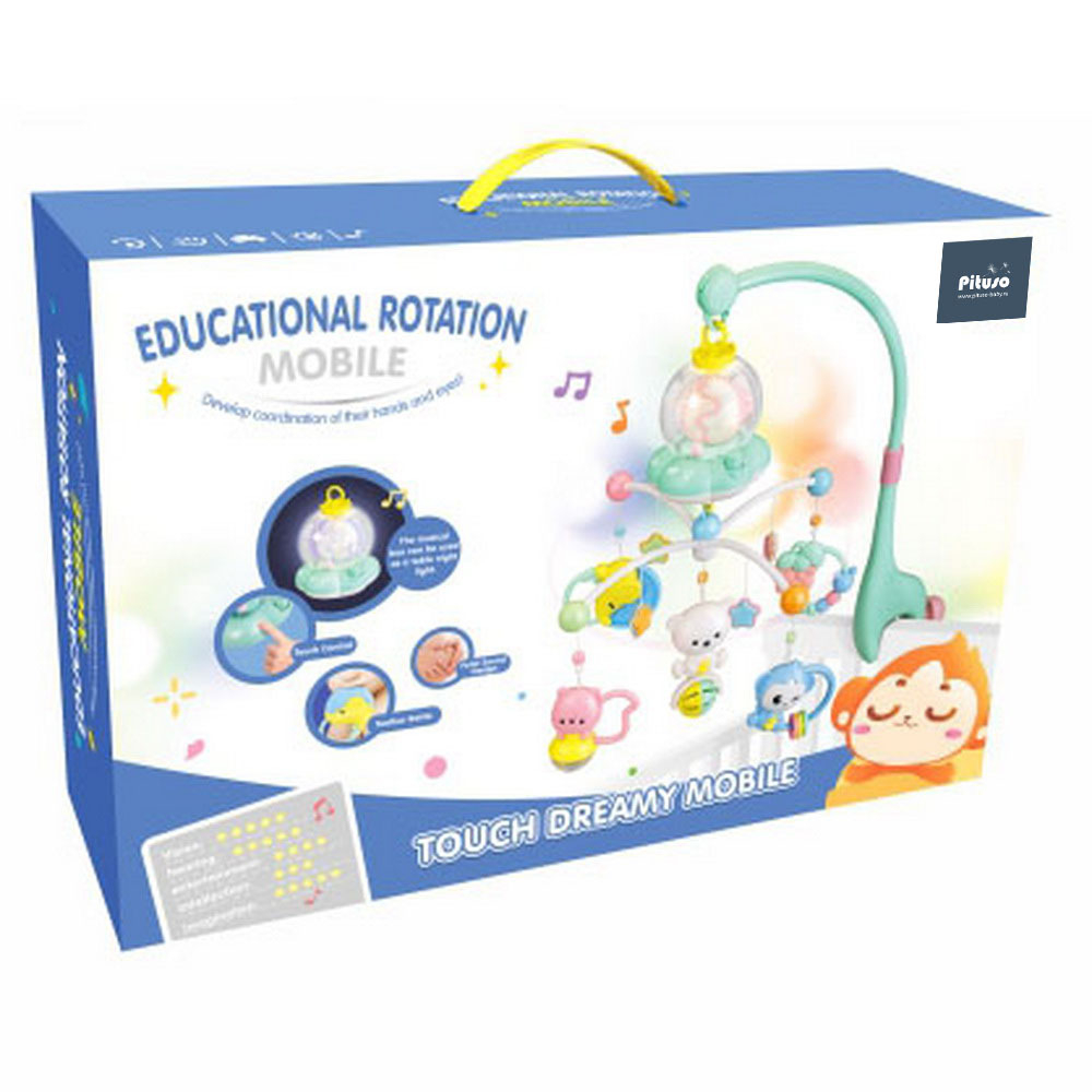 PITUSO Музыкальный мобиль Лесная карусель (батар.3*АА), звук