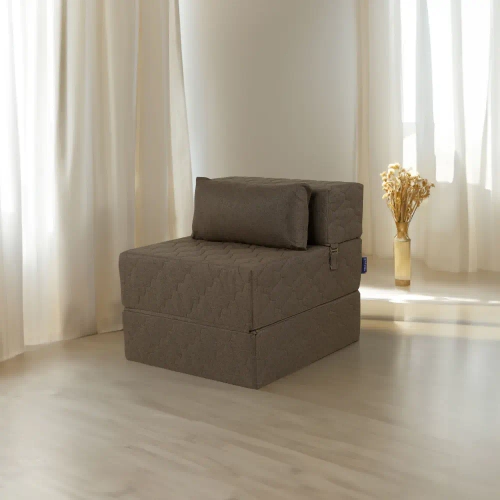 Бескаркасное кресло-кровать (трансформер) BuyDream (кофейный)