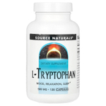 Source Naturals, L-триптофан, 500 мг, 120 капсул