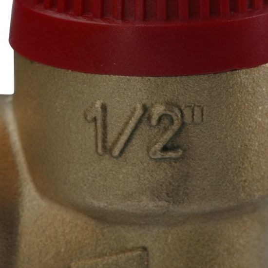 Предохранительный клапан Stout 15, 1/2"x3/4", 1.5 бара для систем отопления (SVS-0001-001515)
