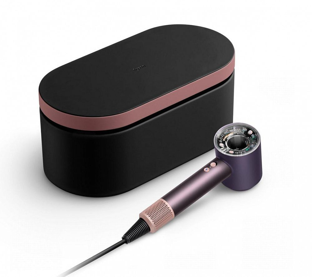 Фен Dyson Supersonic HD16 Nural Jasper Plum с кейсом для хранения