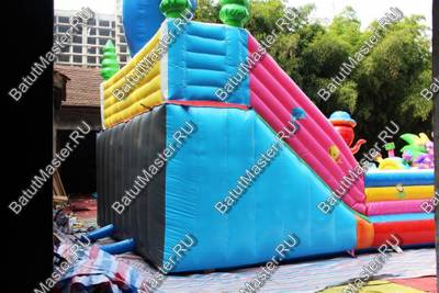 Коммерческий батут "Морские приключения" 15*8*7 м