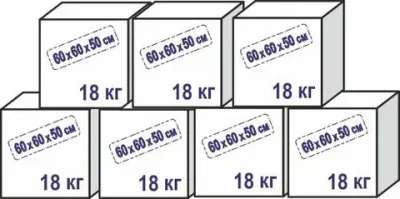 Архитектурный набор 7,5" на платформе M - 220x198 см