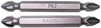 Насадка двусторонняя PH2, 65 мм, E-form (MZ), 100 шт, банка Makita D-31647