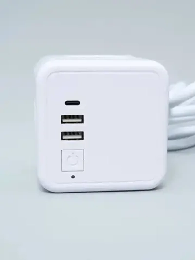 Сетевой фильтр с предохранителем куб