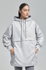 Анорак светло-серый