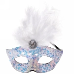 Маска карнавальная «Вальс», микс (синий, черный)
