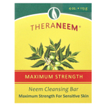 Organix South, TheraNeem®, очищающее мыло с ним, максимальная сила действия, для чувствительной кожи, 113 г (4 унции)