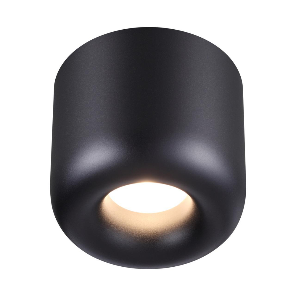 359440 OVER NT24 320 черный Светильник накладной влагозащищённый IP44 LED 10W 220-240V 3000K 650Лм LISSE