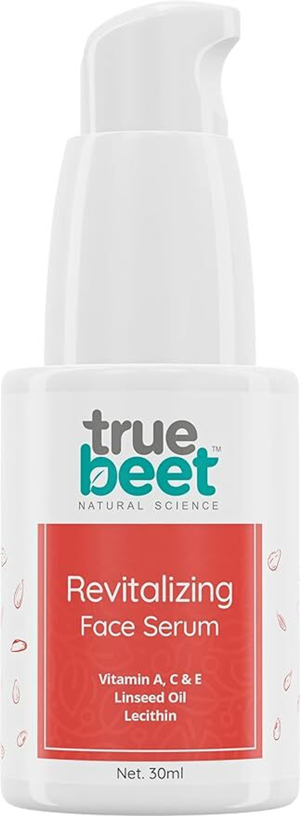 Revitalizing Face Serum with Vitamin A, C & E, Linseed Oil and Lecithin Сыворотка для лица Восстанавливающая с витаминами А, С и Е, льняным маслом и лецитином