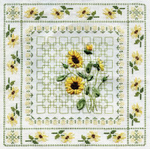 "Солнечный букет"-Ц-0576 вышивка