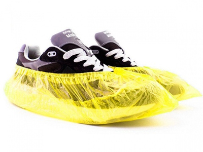 Бахилы Стандарт Плюс цветные в евроблоках (4000 шт.), 30 мкр