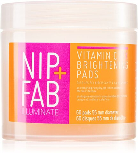 NIP+FAB Vitamin C Fix - очищающие хлопья с осветляющим эффектом /  60 szt.   / GTIN 5056217803854