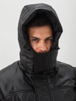 Куртка-жилет на меху из овечьей шерсти с отстегивающимися рукавами и капюшоном