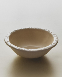 Zara Home миска из фаянса, цвет кремовый, 17 см