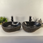 Раковина из речного камня ПАРА! RS-65548 49*36*15 0865