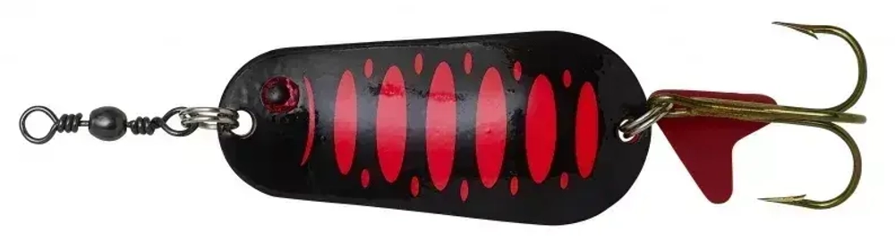 Блесна DAM EFFZETT STANDART UV Active 16гр - Fluo Red/Black UV