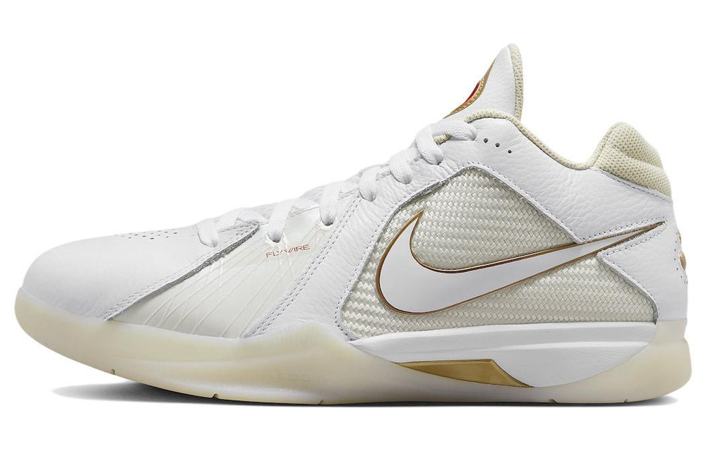 Кроссовки Nike Kd 3 "White And Gold" 3