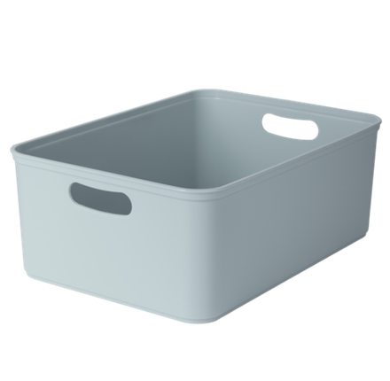 Корзина Agraba, 7.5 л, 32х23х12 см, цвет серая мистерия, пластик