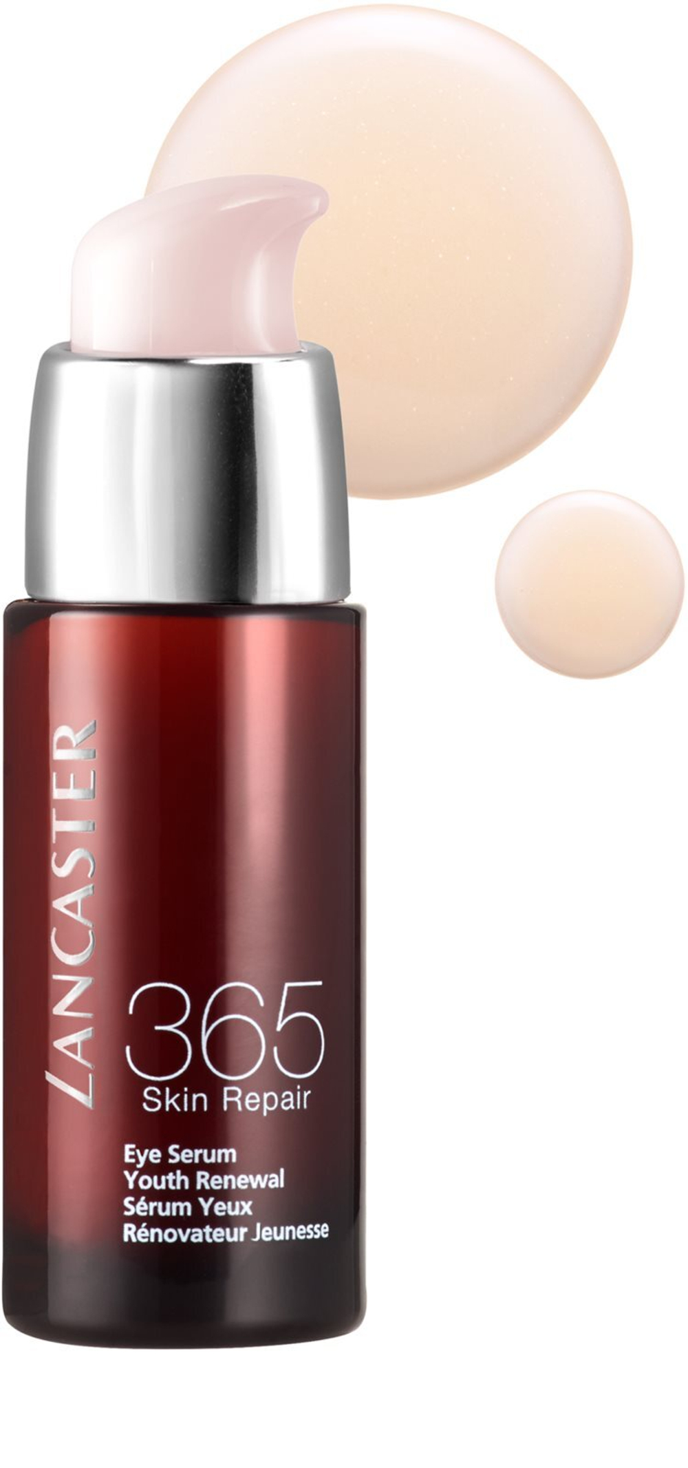 Lancaster 365 Skin Repair Eye Serum Youth Renewal - сыворотка против морщин для области вокруг глаз, против отеков и темных кругов /   15  ml  / GTIN 3614220647418