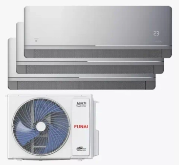 Мульти сплит-система Funai на 3 комнаты (20+20+20 кв.м.) серия KAGAMI