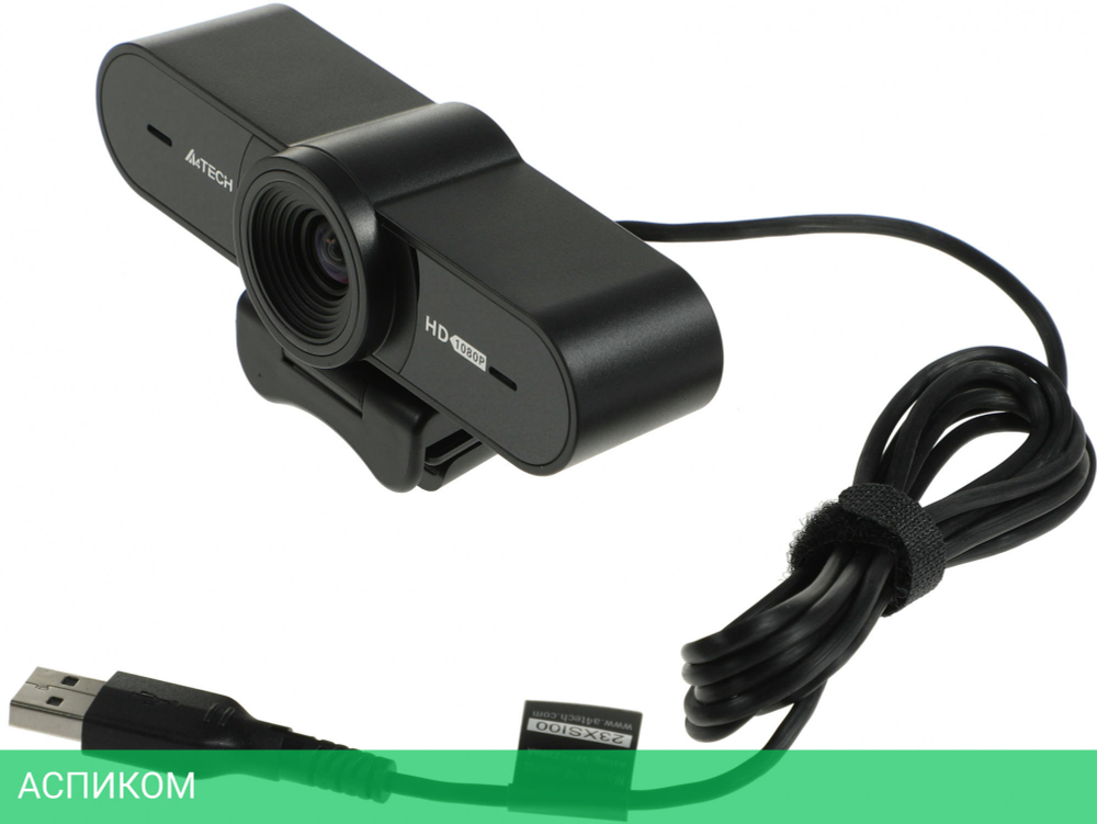 Веб-камера A4Tech PK-980HA черный